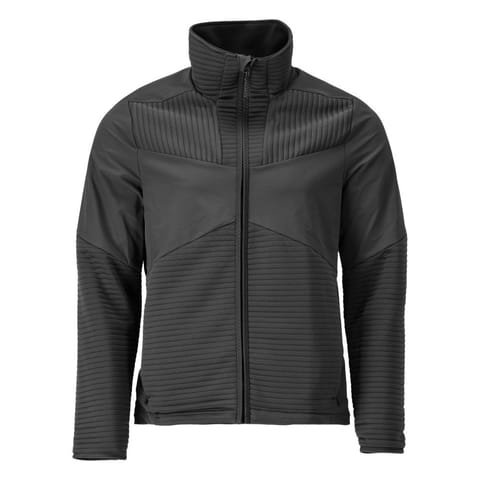 ⁨MASCOT® Bluza polarowa z zamkiem błyskawicznym i podszewką CUSTOMIZED (kolor czerń, rozmiar L)⁩ w sklepie Wasserman.eu