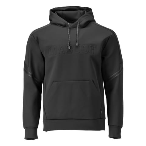 ⁨MASCOT® Bluza z kapturem polarowa CUSTOMIZED (kolor czerń, rozmiar L)⁩ w sklepie Wasserman.eu