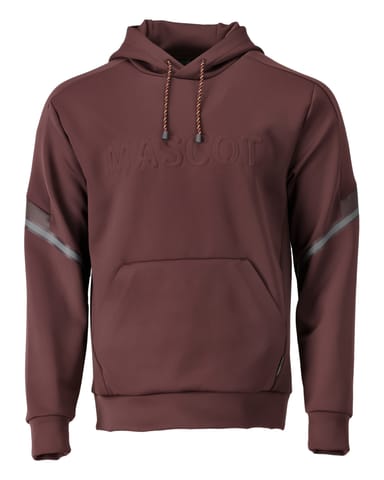 ⁨MASCOT® Bluza z kapturem polarowa CUSTOMIZED (kolor bordowy, rozmiar L)⁩ w sklepie Wasserman.eu