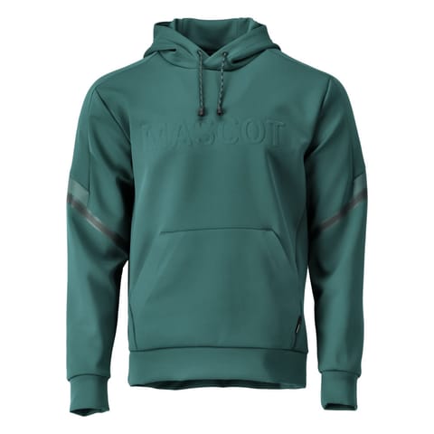 ⁨MASCOT® Bluza z kapturem polarowa CUSTOMIZED (kolor leśna zieleń, rozmiar L)⁩ w sklepie Wasserman.eu