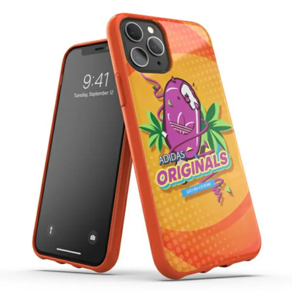 ⁨Adidas Moulded Case BODEGA iPhone 11 Pro orange/pomarańczowy 36340⁩ w sklepie Wasserman.eu