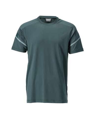 ⁨MASCOT® T-Shirt, z krótkimi rękawami CUSTOMIZED (kolor leśna zieleń, rozmiar L)⁩ w sklepie Wasserman.eu