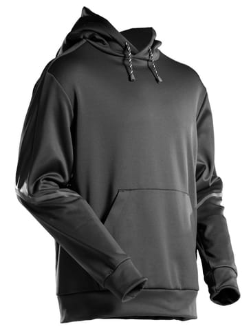 ⁨MASCOT® Bluza z kapturem polarowa CUSTOMIZED (kolor czerń, rozmiar L)⁩ w sklepie Wasserman.eu