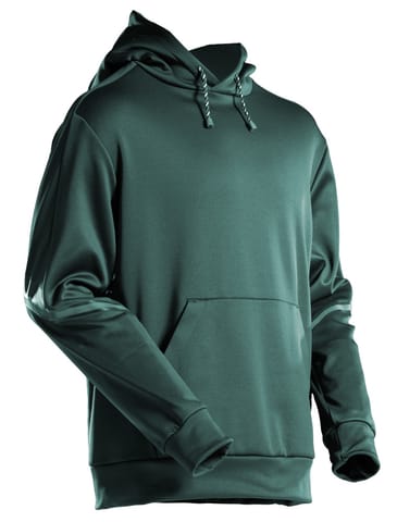 ⁨MASCOT® Bluza z kapturem polarowa CUSTOMIZED (kolor leśna zieleń, rozmiar L)⁩ w sklepie Wasserman.eu