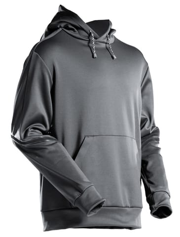 ⁨MASCOT® Bluza z kapturem polarowa CUSTOMIZED (kolor kamienna szarość, rozmiar L)⁩ w sklepie Wasserman.eu