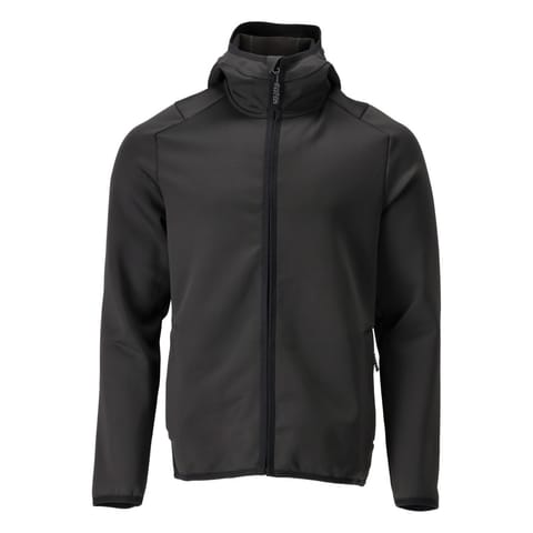 ⁨MASCOT® Bluza polarowa z kaptur CUSTOMIZED (kolor czerń, rozmiar L)⁩ w sklepie Wasserman.eu