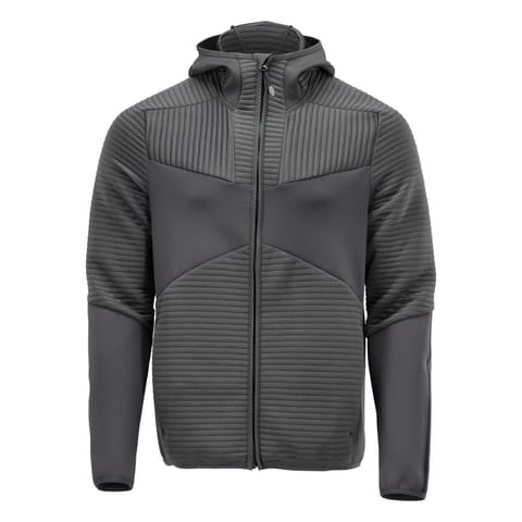 ⁨MASCOT® Bluza z kapturem polarowa i zamkiem błyskawicznym CUSTOMIZED (kolor kamienna szarość, rozmiar 2XL)⁩ w sklepie Wasserman.eu