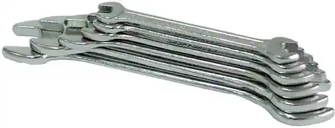 ⁨Flat wrench, kpl. 12 pcs. , 6-32mm clip⁩ at Wasserman.eu