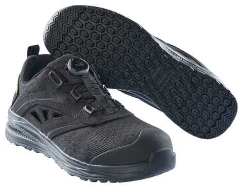 ⁨MASCOT® Sandały ochronne FOOTWEAR CARBON (kolor czerń/czerń, rozmiar 1036)⁩ w sklepie Wasserman.eu