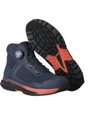 ⁨MASCOT® Buty ochronne FOOTWEAR CUSTOMIZED (kolor ciemny granat/bordowy, rozmiar 1046)⁩ w sklepie Wasserman.eu