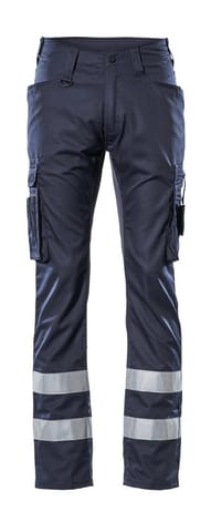 ⁨MASCOT® Spodnie z kieszeniami na udach FRONTLINE (kolor ciemny granat, rozmiar 82C66)⁩ w sklepie Wasserman.eu