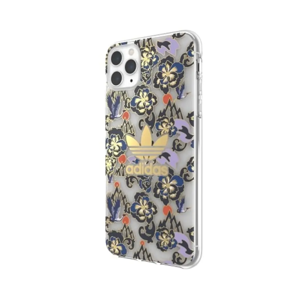 ⁨Adidas OR Clear Case CNY AOP iPhone 11 Pro Max gold/gold 37773⁩ at Wasserman.eu