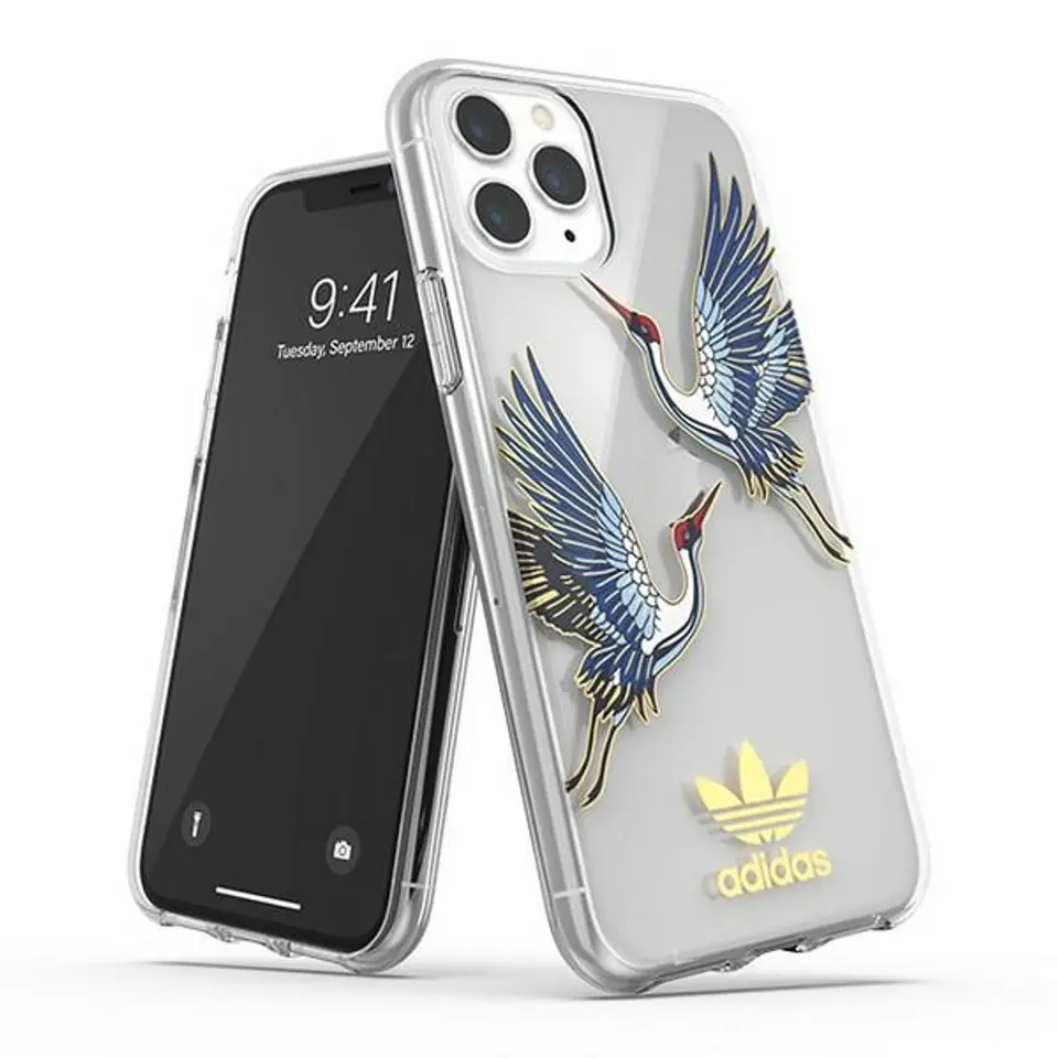 ⁨Adidas OR Clear Case CNY iPhone 11 Pro złoty/gold 37769⁩ w sklepie Wasserman.eu