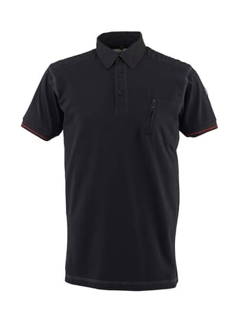 ⁨MASCOT® Koszulka polo z kieszenią na piersi FRONTLINE (kolor czerń, rozmiar L)⁩ w sklepie Wasserman.eu