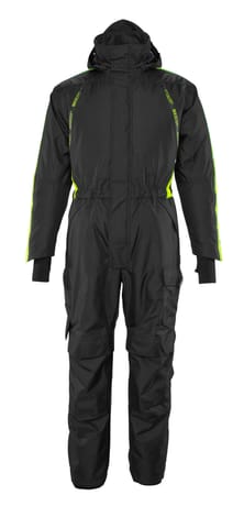 ⁨MASCOT® Kombinezon zimowy HARDWEAR (kolor czerń/żółty hi-vis, rozmiar L)⁩ w sklepie Wasserman.eu