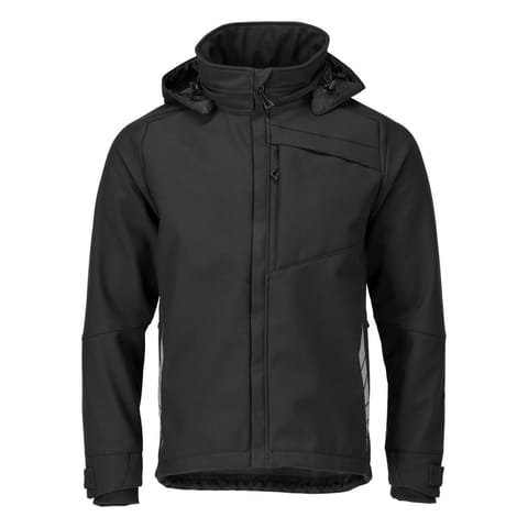 ⁨MASCOT® Kurtka softshell HARDWEAR (kolor czerń, rozmiar L)⁩ w sklepie Wasserman.eu