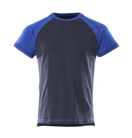⁨MASCOT® T-Shirt IMAGE (kolor granat/niebieski, rozmiar L)⁩ w sklepie Wasserman.eu