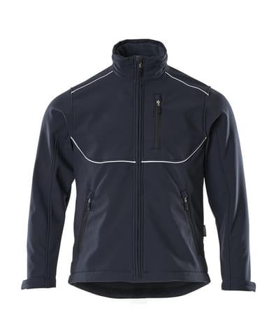 ⁨MASCOT® Kurtka softshell INDUSTRY (kolor ciemny granat, rozmiar L)⁩ w sklepie Wasserman.eu