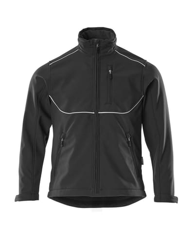 ⁨MASCOT® Kurtka softshell INDUSTRY (kolor czerń, rozmiar L)⁩ w sklepie Wasserman.eu