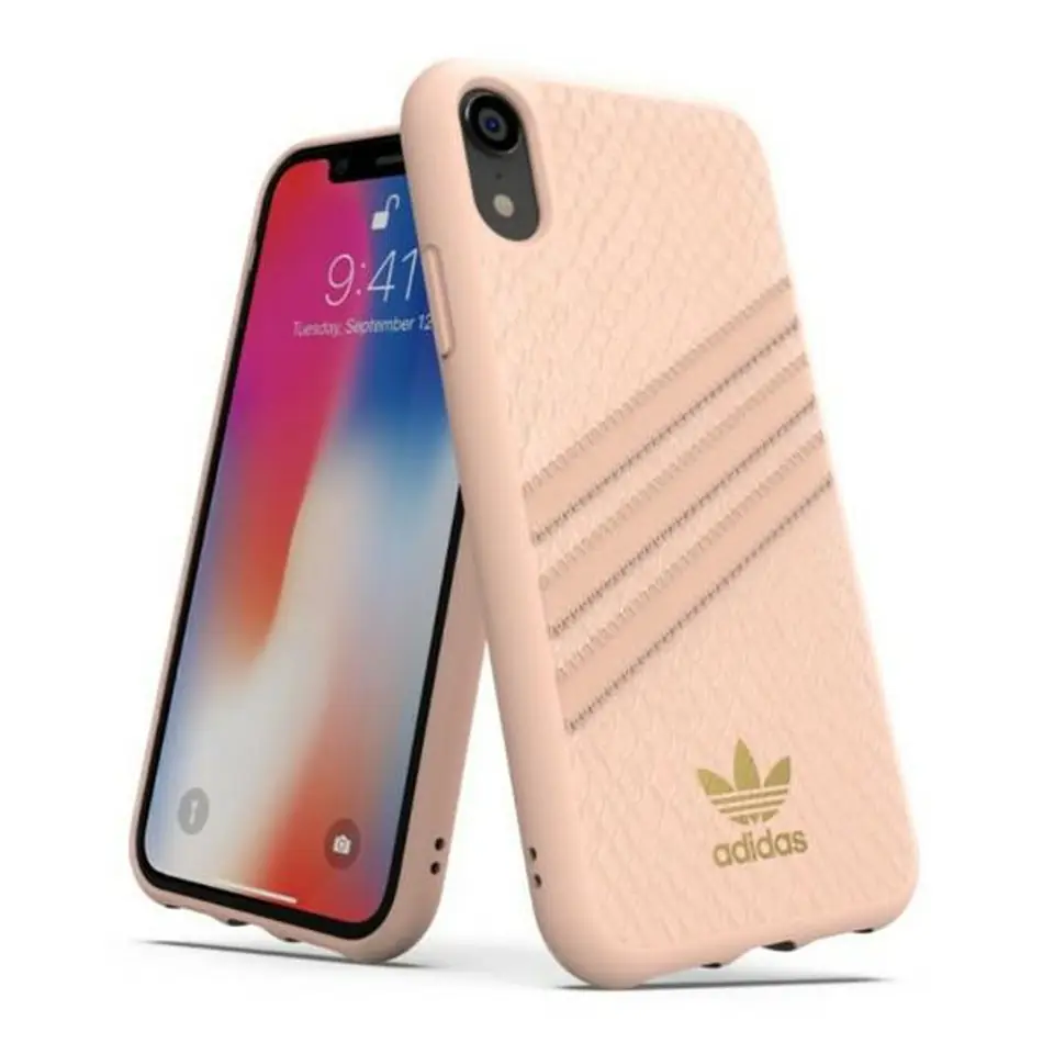 ⁨Adidas OR Moudled Case SNAKE iPhone Xr różowy/pink 32832⁩ w sklepie Wasserman.eu