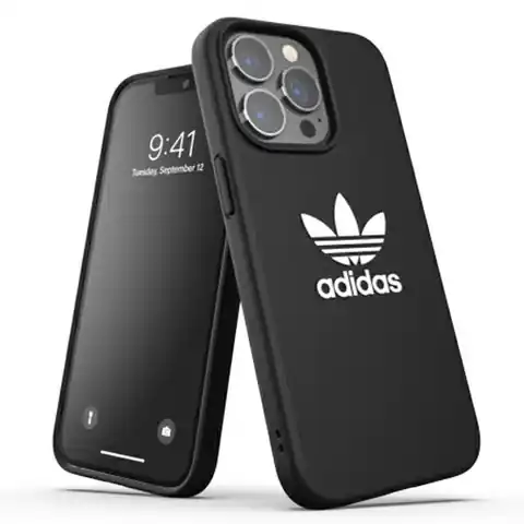 ⁨Adidas OR Moulded Case BASIC iPhone 13 Pro / 13 6,1" czarny/black 47096⁩ w sklepie Wasserman.eu