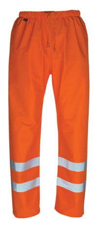 ⁨MASCOT® Spodnie przeciwdeszczowe SAFE AQUA (kolor pomarańcz hi-vis , rozmiar L)⁩ w sklepie Wasserman.eu