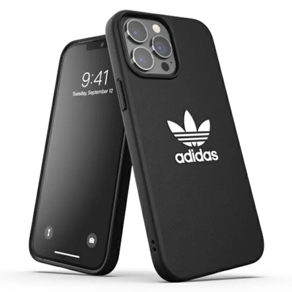 ⁨Adidas OR Moulded Case BASIC iPhone 13 Pro Max 6,7" czarny/black 47128⁩ w sklepie Wasserman.eu
