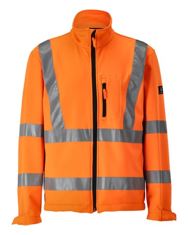 ⁨MASCOT® Kurtka softshell SAFE ARCTIC (kolor pomarańcz hi-vis , rozmiar 2XL)⁩ w sklepie Wasserman.eu