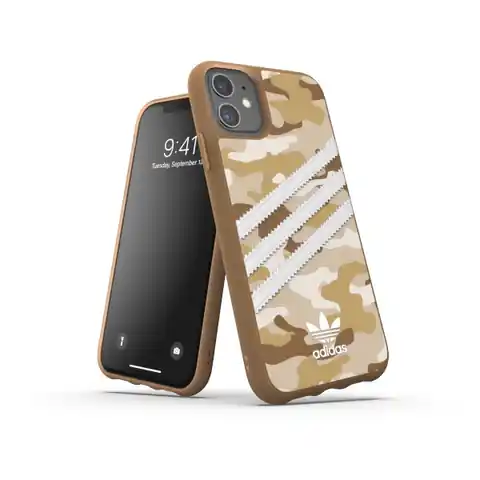 ⁨Adidas OR Moulded Case CAMO WOMAN iPhone 11 Pro brown/brown 36373⁩ at Wasserman.eu