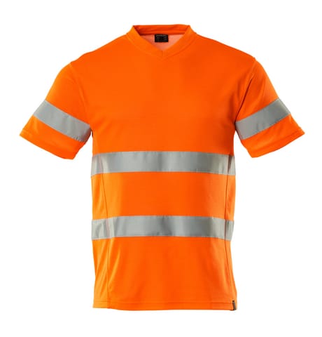 ⁨MASCOT® T-Shirt SAFE CLASSIC (kolor pomarańcz hi-vis , rozmiar L)⁩ w sklepie Wasserman.eu