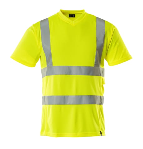 ⁨MASCOT® T-Shirt SAFE CLASSIC (kolor żółty hi-vis, rozmiar L)⁩ w sklepie Wasserman.eu