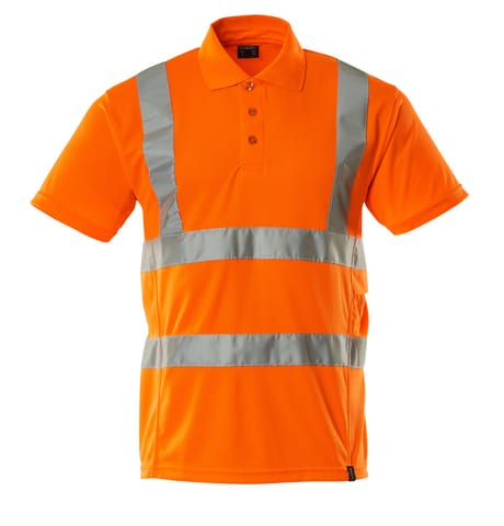 ⁨MASCOT® Koszulka polo SAFE CLASSIC (kolor pomarańcz hi-vis , rozmiar L)⁩ w sklepie Wasserman.eu