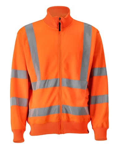 ⁨MASCOT® Bluza z zamkiem błyskawicznym SAFE CLASSIC (kolor pomarańcz hi-vis , rozmiar L)⁩ w sklepie Wasserman.eu
