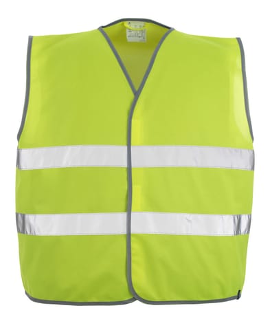 ⁨MASCOT® Kamizelka ostrzegawcza SAFE CLASSIC (kolor żółty hi-vis, rozmiar 3/4XLONE)⁩ w sklepie Wasserman.eu