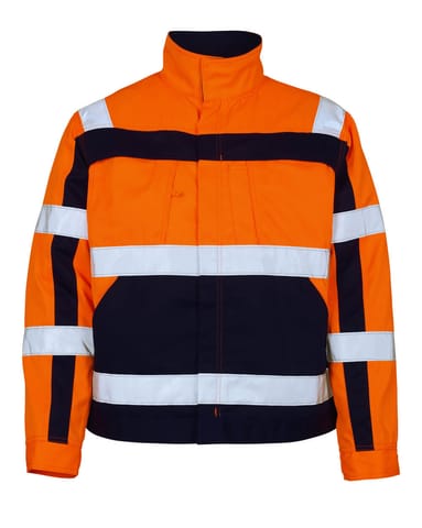 ⁨MASCOT® Kurtka SAFE COMPETE (kolor pomarańcz hi-vis/granat, rozmiar L)⁩ w sklepie Wasserman.eu