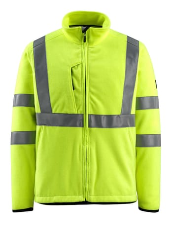 ⁨MASCOT® Kurtka polarowa SAFE LIGHT (kolor żółty hi-vis, rozmiar L)⁩ w sklepie Wasserman.eu