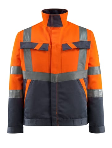 ⁨MASCOT® Kurtka SAFE LIGHT (kolor pomarańcz hi-vis/ciemny granat, rozmiar L)⁩ w sklepie Wasserman.eu
