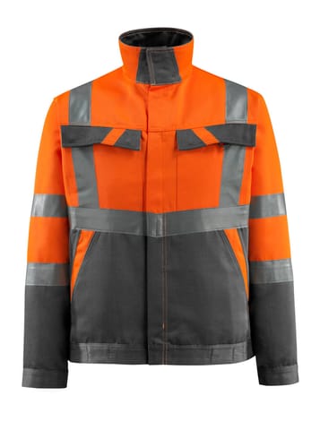 ⁨MASCOT® Kurtka SAFE LIGHT (kolor pomarańcz hi-vis/ciemny antracyt, rozmiar L)⁩ w sklepie Wasserman.eu
