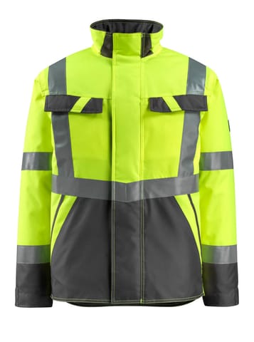 ⁨MASCOT® Kurtka zimowa SAFE LIGHT (kolor żółty hi-vis/ciemny antracyt, rozmiar L)⁩ w sklepie Wasserman.eu
