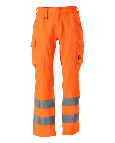 ⁨MASCOT® Spodnie z kieszeniami na udach SAFE LIGHT (kolor pomarańcz hi-vis , rozmiar 82C56)⁩ w sklepie Wasserman.eu