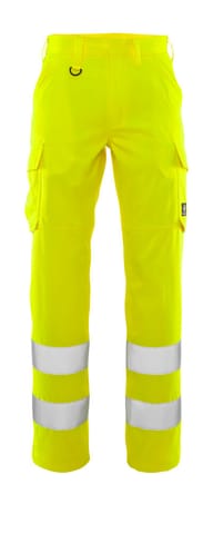 ⁨MASCOT® Spodnie z kieszeniami na udach SAFE LIGHT (kolor żółty hi-vis, rozmiar 76C60)⁩ w sklepie Wasserman.eu