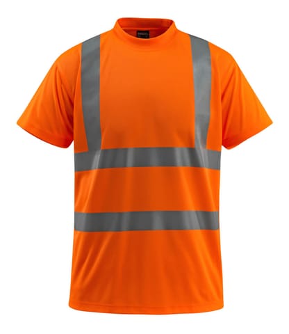 ⁨MASCOT® T-Shirt SAFE LIGHT (kolor pomarańcz hi-vis , rozmiar L)⁩ w sklepie Wasserman.eu