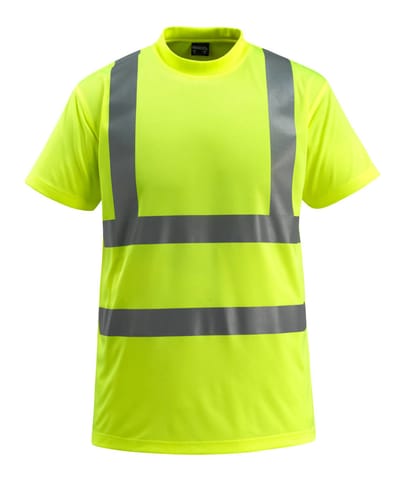 ⁨MASCOT® T-Shirt SAFE LIGHT (kolor żółty hi-vis, rozmiar L)⁩ w sklepie Wasserman.eu