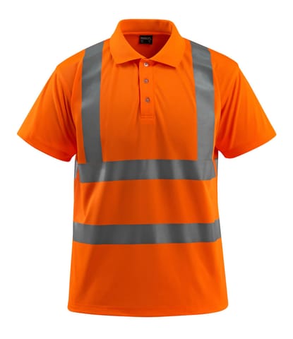 ⁨MASCOT® Koszulka polo SAFE LIGHT (kolor pomarańcz hi-vis , rozmiar L)⁩ w sklepie Wasserman.eu