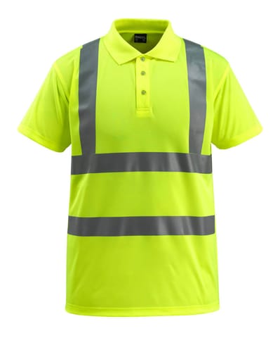 ⁨MASCOT® Koszulka polo SAFE LIGHT (kolor żółty hi-vis, rozmiar 4XL)⁩ w sklepie Wasserman.eu