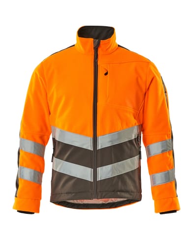 ⁨MASCOT® Kurtka polarowa SAFE SUPREME (kolor pomarańcz hi-vis/ciemny antracyt, rozmiar L)⁩ w sklepie Wasserman.eu