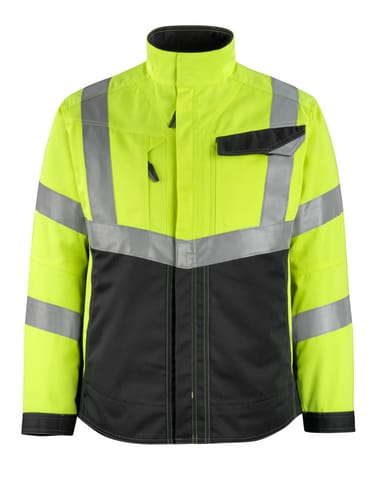 ⁨MASCOT® Kurtka SAFE SUPREME (kolor żółty hi-vis/czerń, rozmiar L)⁩ w sklepie Wasserman.eu