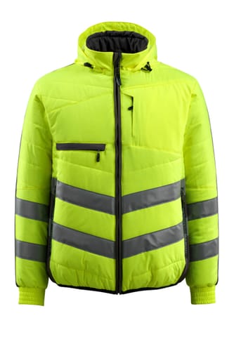 ⁨MASCOT® Kurtka SAFE SUPREME (kolor żółty hi-vis/czerń, rozmiar L)⁩ w sklepie Wasserman.eu