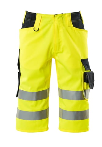 ⁨MASCOT® Spodenki, długie SAFE SUPREME (kolor żółty hi-vis/ciemny granat, rozmiar C44)⁩ w sklepie Wasserman.eu