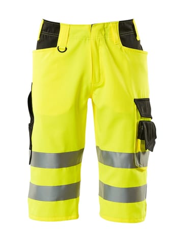 ⁨MASCOT® Spodenki, długie SAFE SUPREME (kolor żółty hi-vis/czerń, rozmiar C44)⁩ w sklepie Wasserman.eu